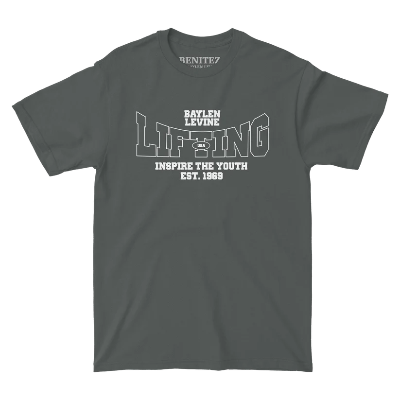 Baylen Levine Charcoal Lifting Tee