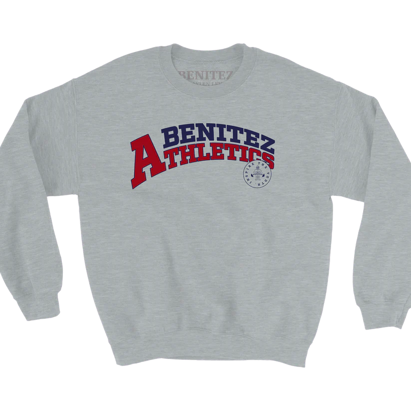 Benitez Athletics Grey Crewneck